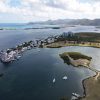 Vue-en-drone-du-lagon-de-Saint-martin